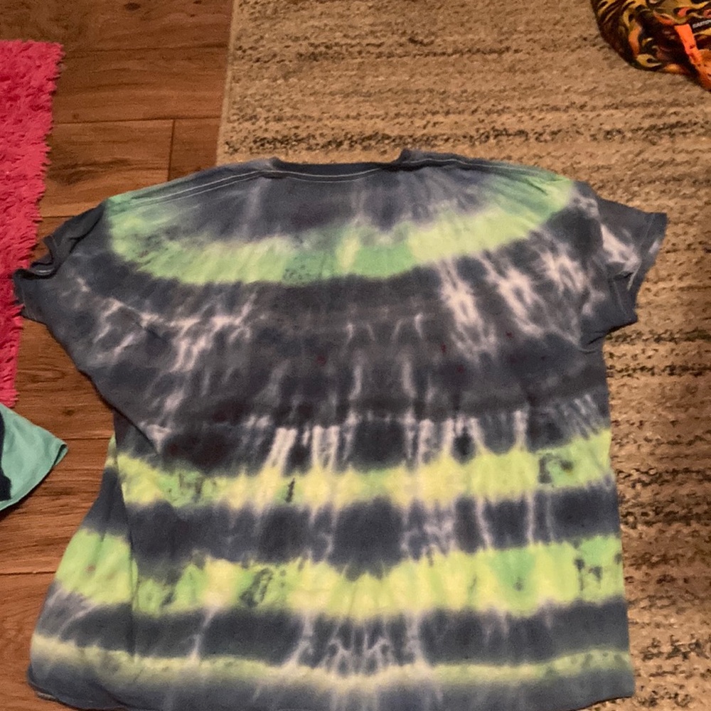 Dual Color Tye-Dye Tee